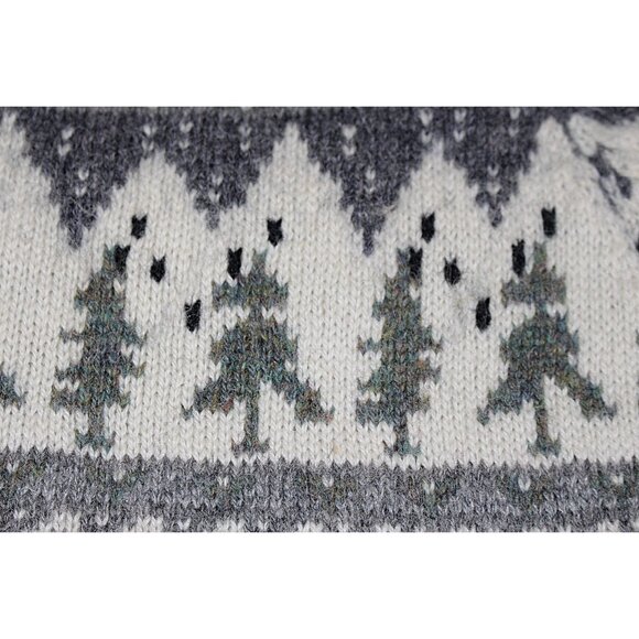 Vintage Eddie Bauer Fair Isle Ski Sweater, Holiday, Cowichan - Med - Hong Kong - Picture 4 of 8